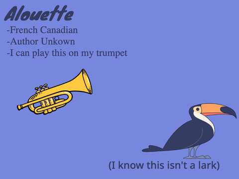 Alouette (French-Canadian Song)