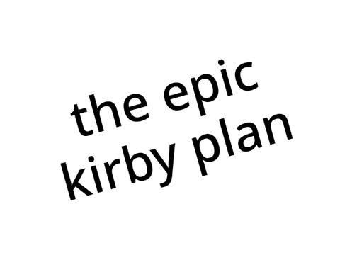 The amazing plan