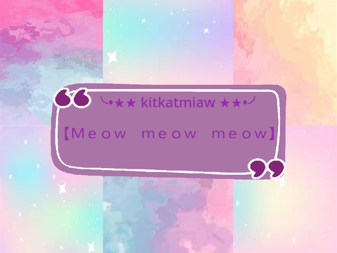 Banner for @Kitkatmiaw