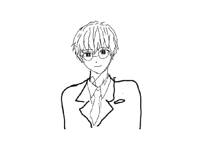 男子イラスト