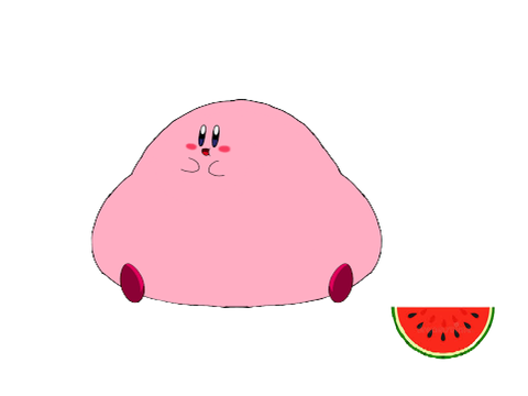 KORBY EATS A WATERMELLON!