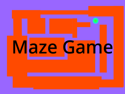 Scrolling Maze Game