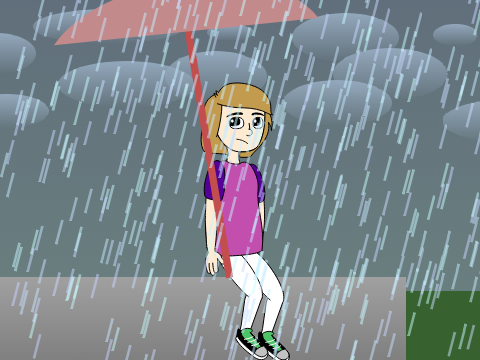 Thunder and rain!  (Animation) 