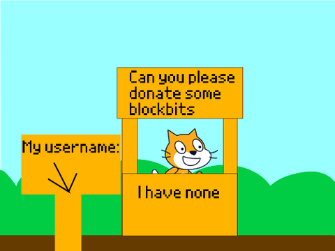 Can you please donate blockbits?