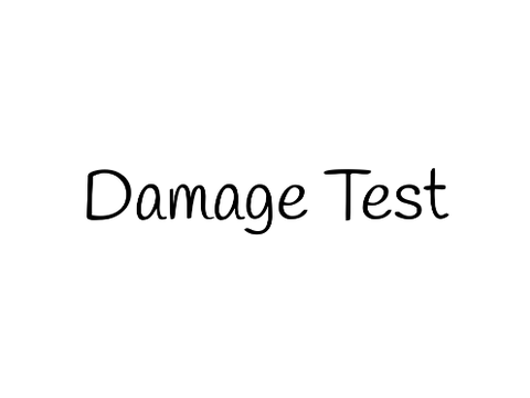 Damage Test