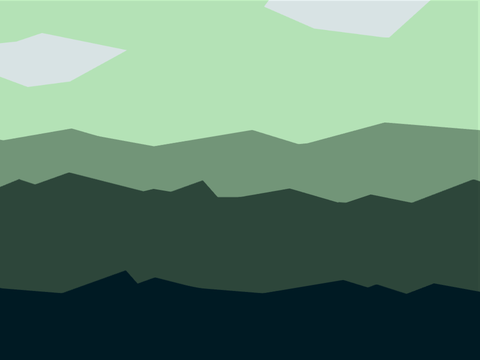 green moving background