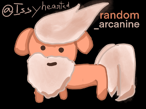 @random_arcanine fanart