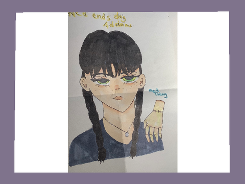 Wednesday fan art