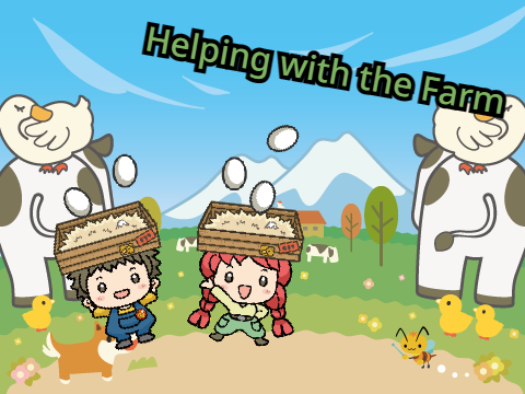 Helping with the Farm