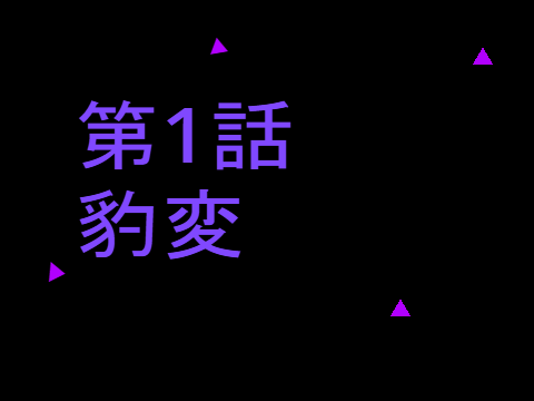 異世界の剣士　仁志田(喜一)の昔　第一話「豹変」