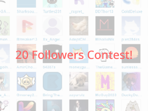RESULTS ARE IN 20 Followers Contest!!!