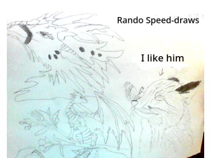 Speed-draws irl lol