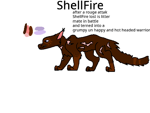 ShellFire my newest OC