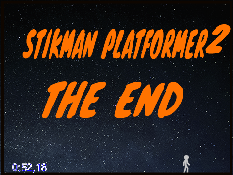 Stıkman platformer 2 lava end space