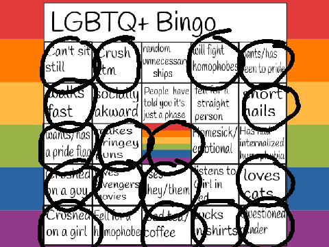 LGBTQ+bingo remix