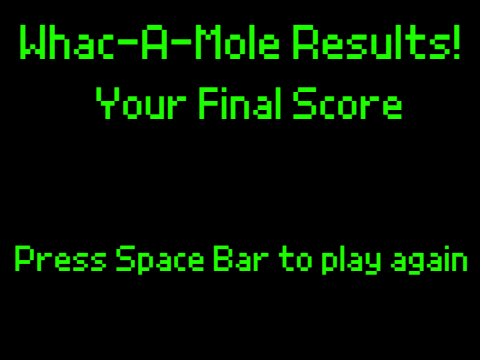 Whac A mole