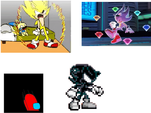All my sonic and amongus gifs (moving images)