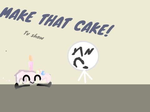 I made my cake!