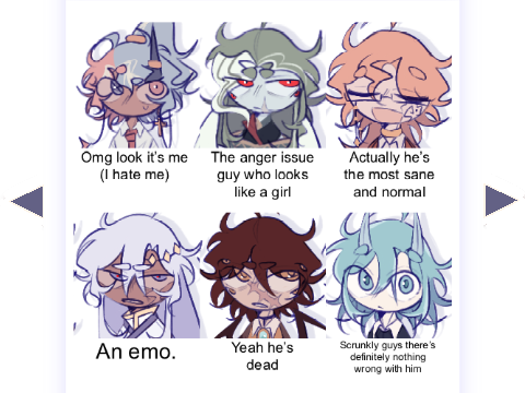 Character Intros + Who's superior (poll thingy)