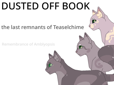 Dusted off Book | TFCRP litter [OPEN]