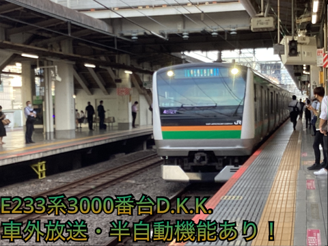 E233系3000番台D.K.K.