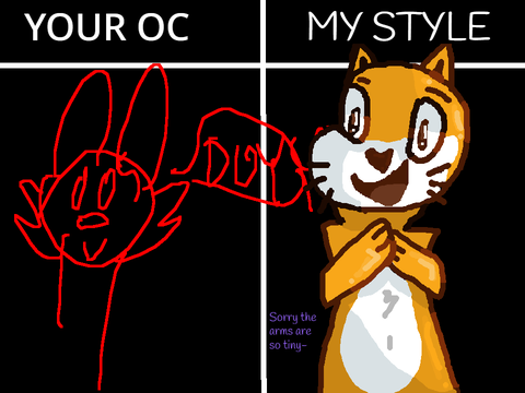【ＯＰＥＮ】I horribly draw and shade your oc remix