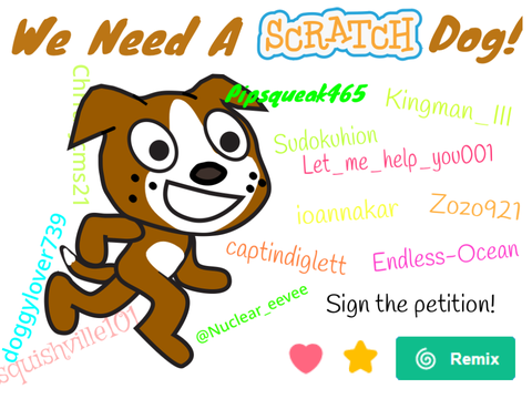 Petition to add a Scratch Dog!  remix