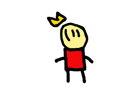 some random guy i drew on kleki