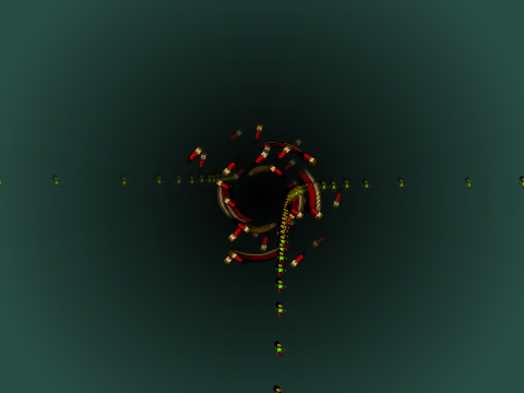 Tunnel of wonders. Tunnel of the unknown. Tunnel of everything existent on scratch