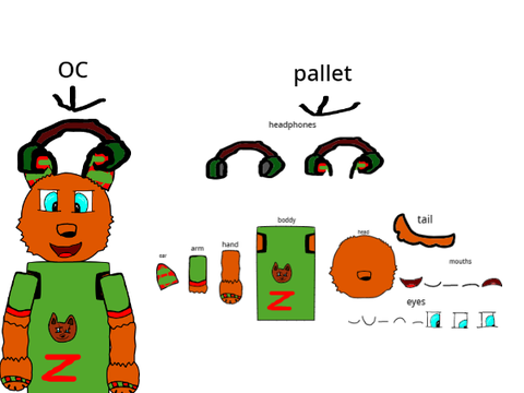 Upgraded furry palet