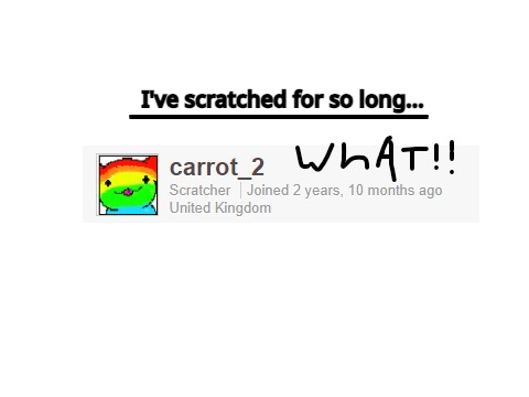 I've been scratching for so long!