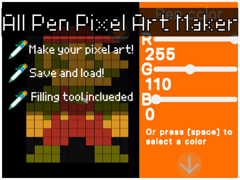 All Pen Pixel Art Maker