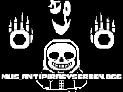 mus_antipiracyscreen.ogg | An Underfollower Sans MEGALOVANIA