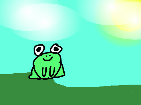 Jumping frog