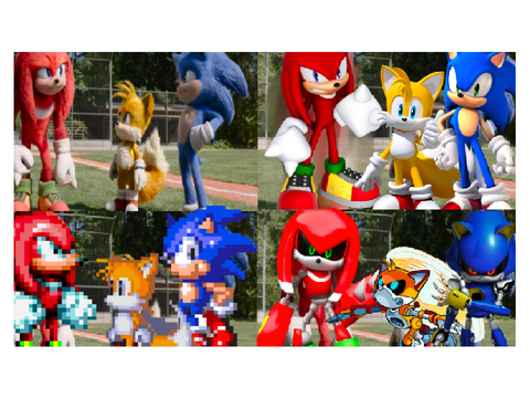 Choose Your Favorite Sonic Movie Collage!