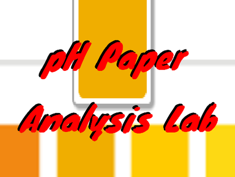 pH Paper Analysis Lab