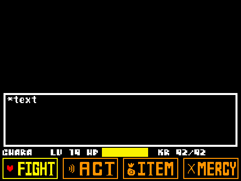 Basis for the undertale projects i make