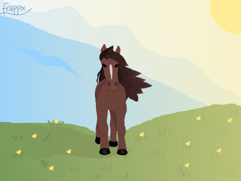 Horse Art Contest Entry 