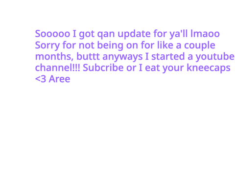 Sooooo update!