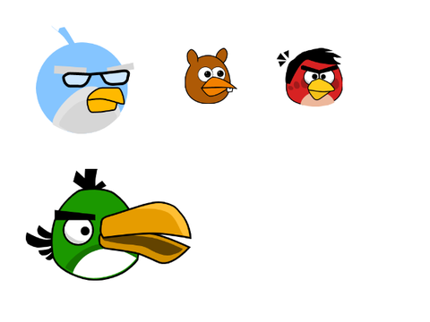 Angry Scratchers Concept
