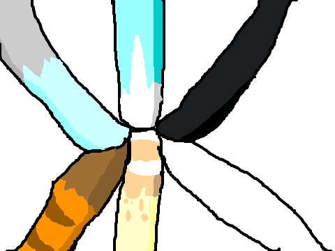 Add your OC's paw if you are being or were bullied  remix