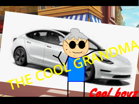 The cool grandma | #Animations #Explore
