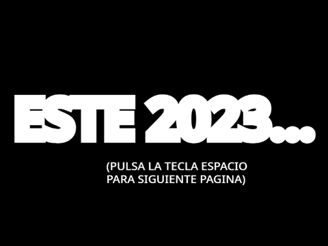 Este 2023...