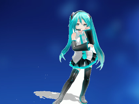 miku siging world is mine