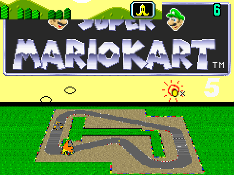 Super Mario kart:Orangutan update!ft.Buus