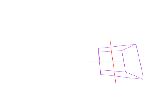 Wireframe Cube Test