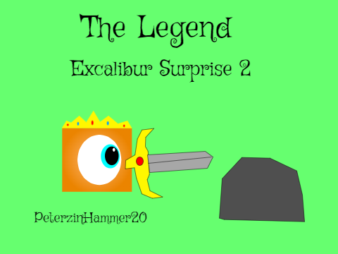 The legend - excalibur surprise 2- a platformer game