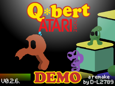 Q*Bert - Atari 2600 (DEMO)