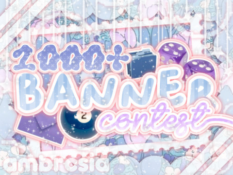 ⏱️ 1k banner contest ✿ (due april 2)