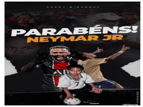 Feliz Aniversário Neymar! (Happy Birthday)!